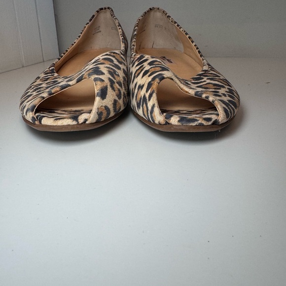 Vintage Paul Green Leopard Open Toe Shoes - Picture 6 of 8